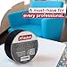 XFasten Black Gaffers Tape 2 Inch x 30 Yards (90 Feet) Residue-Free Matte Black Gaffer Tape 2 Inch Non-Reflective Easy-to-Tear Floor Tape for Electrical Cords