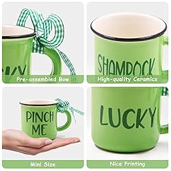 Nefelibata St Patricks Day Mini Coffee Mug for