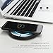 Qi Fast Wireless Charger Charging Pad Stand for Apple iPhone XS/XS MAX/XR/X, iPhone 8/8 Plus, Samsung Galaxy Note 8/S9/S9 Plus/S8/S8 Plus/S7/S7 Edge, Nexus 7 and All Qi-Enabled Devices [Smart Light]