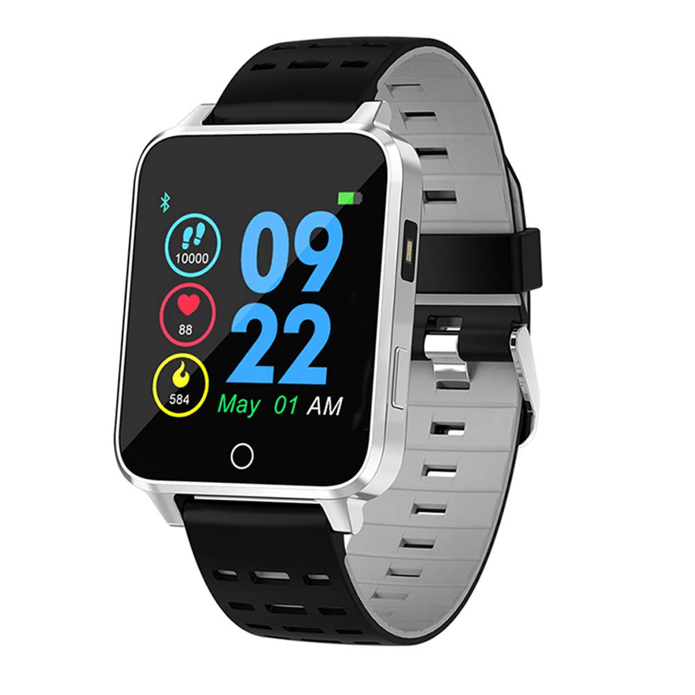 Qimaoo Smartwatch, Reloj Inteligente Hombre Mujer IP68 Impermeable ...