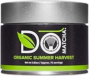 DoMatcha Green Tea, Organic Summer Harvest Matcha, 80g Tin