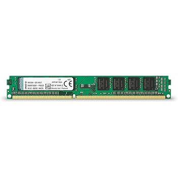 Kingston Value RAM 4GB 1600MHz PC3-12800 DDR3 Non-ECC CL11 DIMM SR x8 Desktop Memory (KVR16N11S8/4)