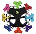 EcoBark Dog Harness - Eco-Friendly Max Comfort Harnesses - Luxurious Soft Mesh Halter - Over The Head Harness Vest- No Pull and No Choke for Puppy, Toy Breeds & Small Dogs (Small, Black)