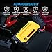 VicTsing   800A   Peak 18000mAh Car Jump Starter Power Bank with LCD Screen, LED Flashlight, Warning Light, Compass,Dual USB Charging