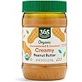 365 by Whole Foods Market, Organic Creamy Peanut Butter No Salt Added, 16 OZ