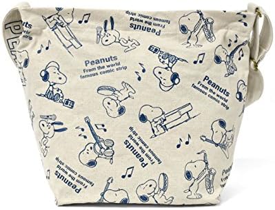 Amazon Co Jp ショルダーバッグ キャンバス スヌーピー ミュージック シューズ バッグ