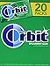 Orbit Sugarfree Gum, Bulk 20 packs, Spearmint