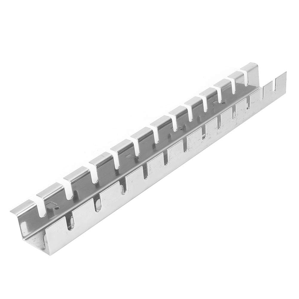 Jectse Wall Mount Screwdriver Organizer, Wall-Mounted Screwdriver Storage Rack Hook Garage Workshop Hardware Tool Organizer