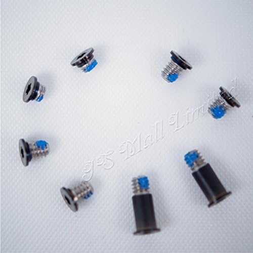 New Grey Bottom Case Screws For 12" Macbook A1534 8pcs/Lot