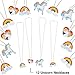 RBBZ party Unicorn Party Favors Unicorn Birthday Party Supplies Large Bundle Includes Favors Box / Bag for 12 kids