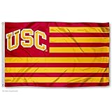 USC Trojans Stars and Stripes Nation Flag