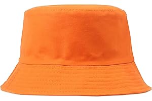 Agshcqi Bucket Hats Basin Hat Fisherman Cap Cotton Beach Sun Hat for Hunting Fishing Outdoor Activities