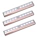Zoeson 10 LED Battery-Operated 3-Pack Motion Sensing Closet Light Under Cabinet Light