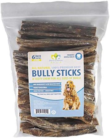 Pets Selection Pharmacy Bully Pizzle, 6 Inch 25 Pk