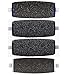 4 Mixed Pedi Refill Roller Heads Compatible with Amope Pedicure Foot File, 4-Pack, Pedi Perfect Refills (1 Extra Coarse, 2 Regular Coarse, 1 Soft Touch)