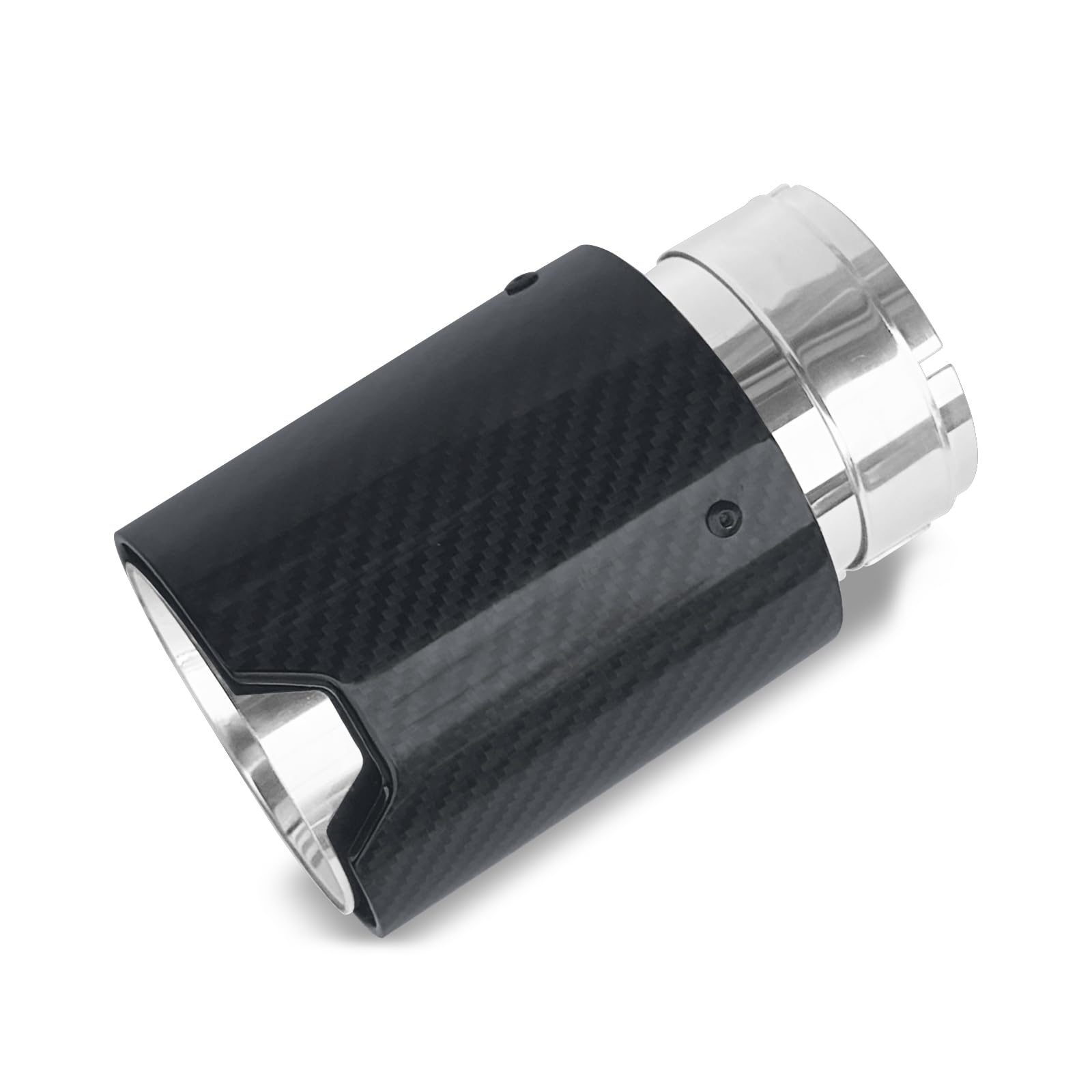 Photo 1 of Carbon Fiber Exhaust Tips 3" Inlet 4"Outlet, Universal Tailpipe 3 Inch Exhaust Muffler Tip