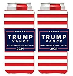 PKM - DONALD J TRUMP 2024 MAGA Fits 12oz Slim Cans