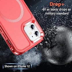 SPIDERCASE Magnetic for iPhone 12 Case/iPhone 12