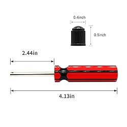 Amcarker 20 Pcs 6523339 Valve Core Removal Tool