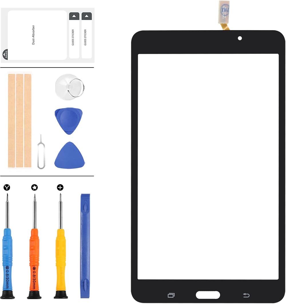 LADYSON Black 7" Screen Replacement for Samsung Galaxy Tab 4 7.0 T230 WiFi