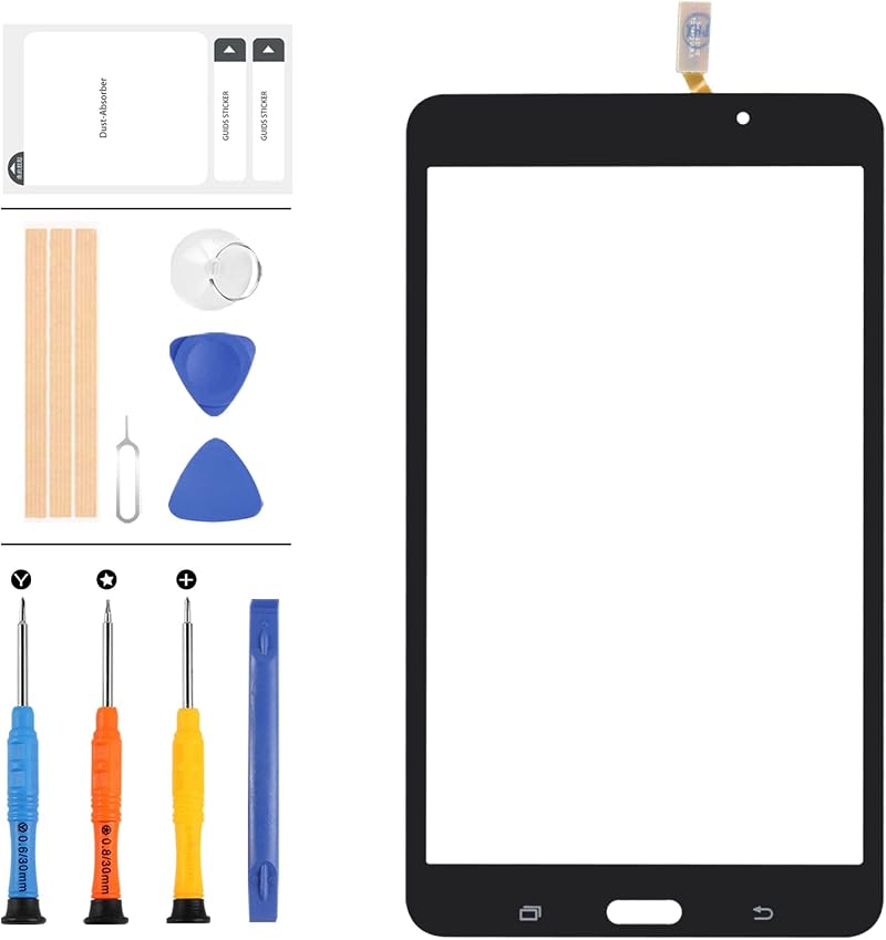 LADYSON Black 7" Screen Replacement for Samsung Galaxy Tab 4 7.0 T230 WiFi