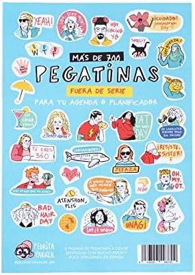 Pegatinas para agendas Fuera de Serie - Pedrita Parker: Amazon.es ...