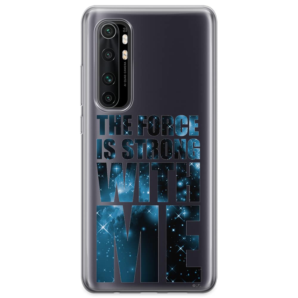 ERT GROUP mobile phone case for Xiaomi MI NOTE 10 Lite original and officially Licensed Star Wars pattern 015 optimally adapted to the shape of the mobile phone, partially transparent