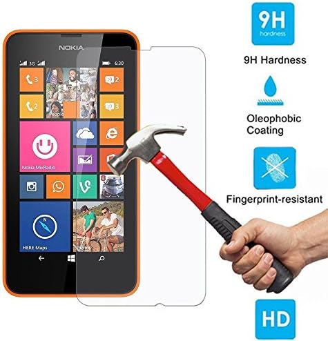 TLQ 9H Explosion-proof Premium Tempered Glass Screen Protector Film For Nokia lumia 630 Nokia lumia 635