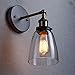 CLAXY® Ecopower Industrial Edison Old Fashion Simplicity Glass Wall Sconce Metal Base Cap