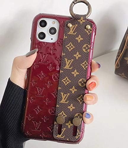 ButterMelon Leather Phone Case with Hand Strap for iPhone 11 Pro Max,Luxury Elegant Design Cover Case (6.5")