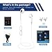 Bluetooth Headphones, Wireless Headphones Bluetooth V4.1 Earbuds with Mic Stereo Earphones Noise Cancelling Sweatproof Sports Headset for iPhone X 8 7 Plus Samsung Galaxy S7 S8 S9 and Android Phones.