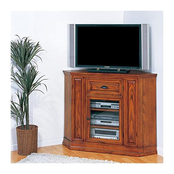 Leick Riley Holliday Boulder Creek Corner TV Stand, 36Inch Tall LAVORIST