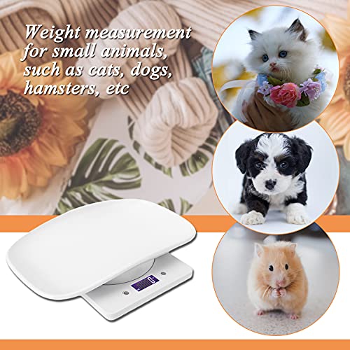 Agatige Pet Scale, Small Digital Scale Food Cats Dogs Puppies Weight