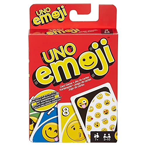 Mattel Games Uno Emojis Multicolor Basic Pack Pricepulse