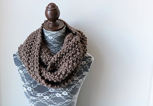 Amazon Com Knitted Large Cowl Infinity Scarf Handmade In Amazon Com Knitted Large Cowl Infinity Scarf Handmade In