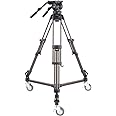 Libec LX10 Studio 3-Section Aluminum Tripod with H65B Head with DL-3B Dolly