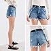 HOMEBEARJ Stretch Belt Retro Metal Buckle Fashion Simple Elastic Skinny Waist Belt for Women 1 Inch Wide for Pants Jeans Dresses ¡­