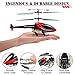 VATOS RC Helicopter Remote Control Helicopter Indoor 3.5 Channels Hobby Mini RC Flying Helicopter 2 Blades Replace Included RC Plane Toy Gift for Kids Crash Resistance Consistent Built-in Gyro