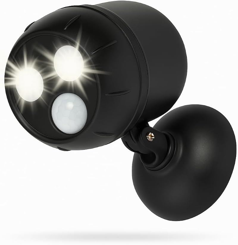 Proxinova Outdoor LED Security Lights Motion Sensor Battery Powered