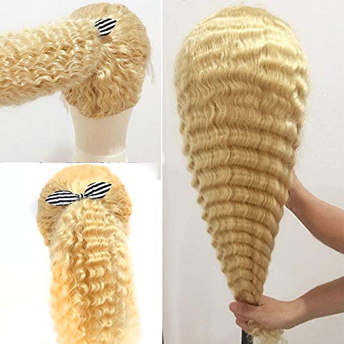 613-Lace-Front-Human-Hair-Wigs-With-Baby-Hair-Pre-Plucked-Deep-Middle-Part-Lace-Wig-Blonde-Transparent-Lace-Wig-Can-Be-Dyed-Peruvian-Deep-Wave-Hair-Wig-For-Women-18-inch-613-deep-wave