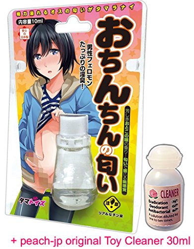 Tamatoys Good Fragrance Smell of Otokonoko Boy's Penis/Japanese Fragrance & Peach-jp Original Toy Cleaner 30ml