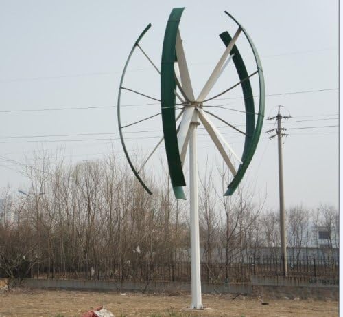 10 KW Vertical Axis Wind Turbine with 12M Tower