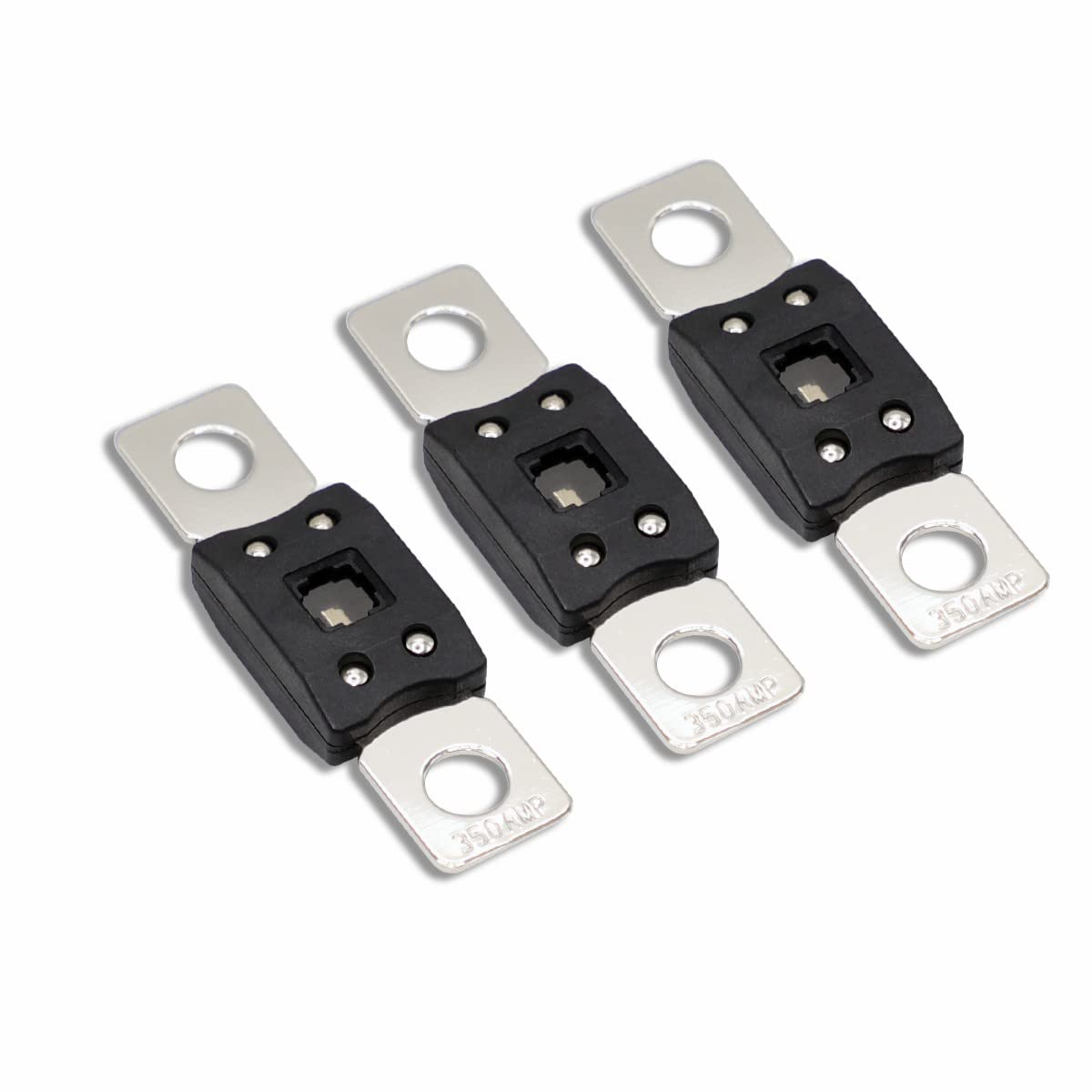 Kofelec Mega High Current Fuse, ANM 350A Amp, up to 58V DC, Use for Cars Trucks Buses or Audio Systems, Pack of 3 (350A)