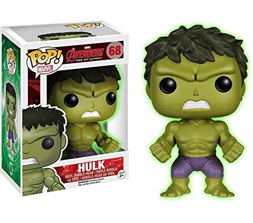 Funko Pop! Marvel: Avengers 2 - Gamma Glow Hulk Exclusive Figure