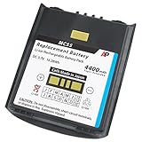 Replacement Battery for Motorola/Symbol MC55 and MC65 Series. Super Extended Capacity, 4400 mAh