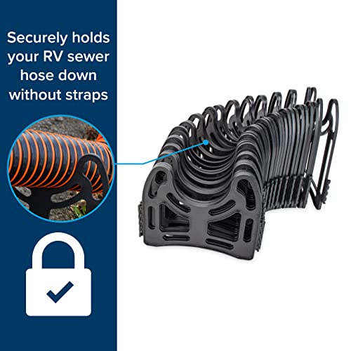 Camco Sidewinder 15Ft Camper/RV Sewer Hose Support Telescoping