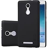 Redmi Note 3 Case Nillkin Frosted Shield Matte Plastic Slim Fit Case Cover Shell for Xiaomi Redmi Note 3 (with Screen protector) (Frosted) (Black)