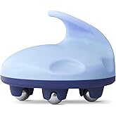 iunxkmi Lymphatic Massage Roller for Cellulite Remover Body Sculpting - Handheld Cellulite Massage Tool for Body Bloat Blood Circulation Lymphatic Drainage Blue