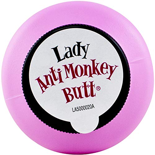 Lady Anti Monkey Butt | Women's Body Powder | Prevents Chafing and Absorbs Sweat | Talc Free | 6 Ounces | Pack of 1