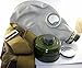 GP-5 Original Soviet Civilian Protective Gas Mask (activated Charcoal filter and bag included) (Extra Large, black)